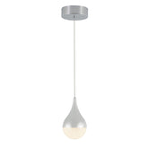 Artika PDT-1GL-RN Glitzer 1-LED Integrated Pendant, 1-Light, Silver - Like New